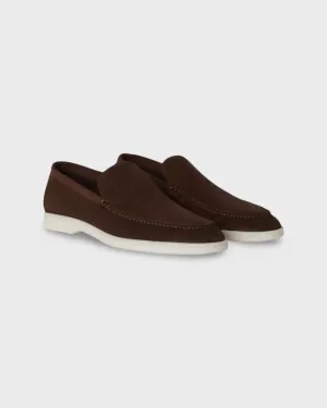 Loro Piana Summer Walk Loafers Chocolate