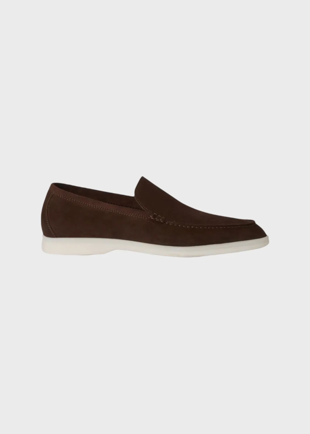 Loro Piana Summer Walk Loafers Chocolate
