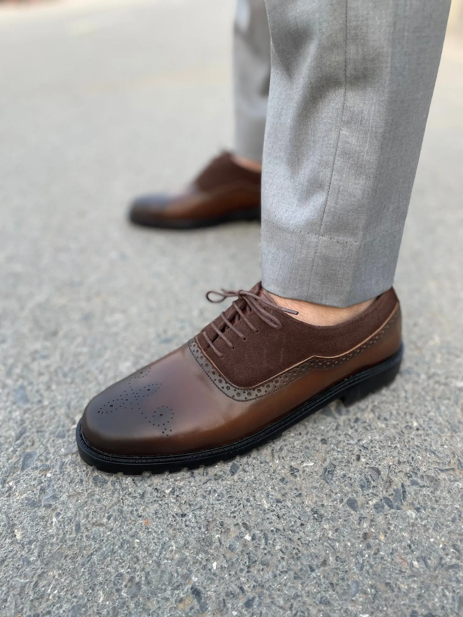 LS Pure Leather Handmade Cavalor CHUNKY LOAFERS LS-107