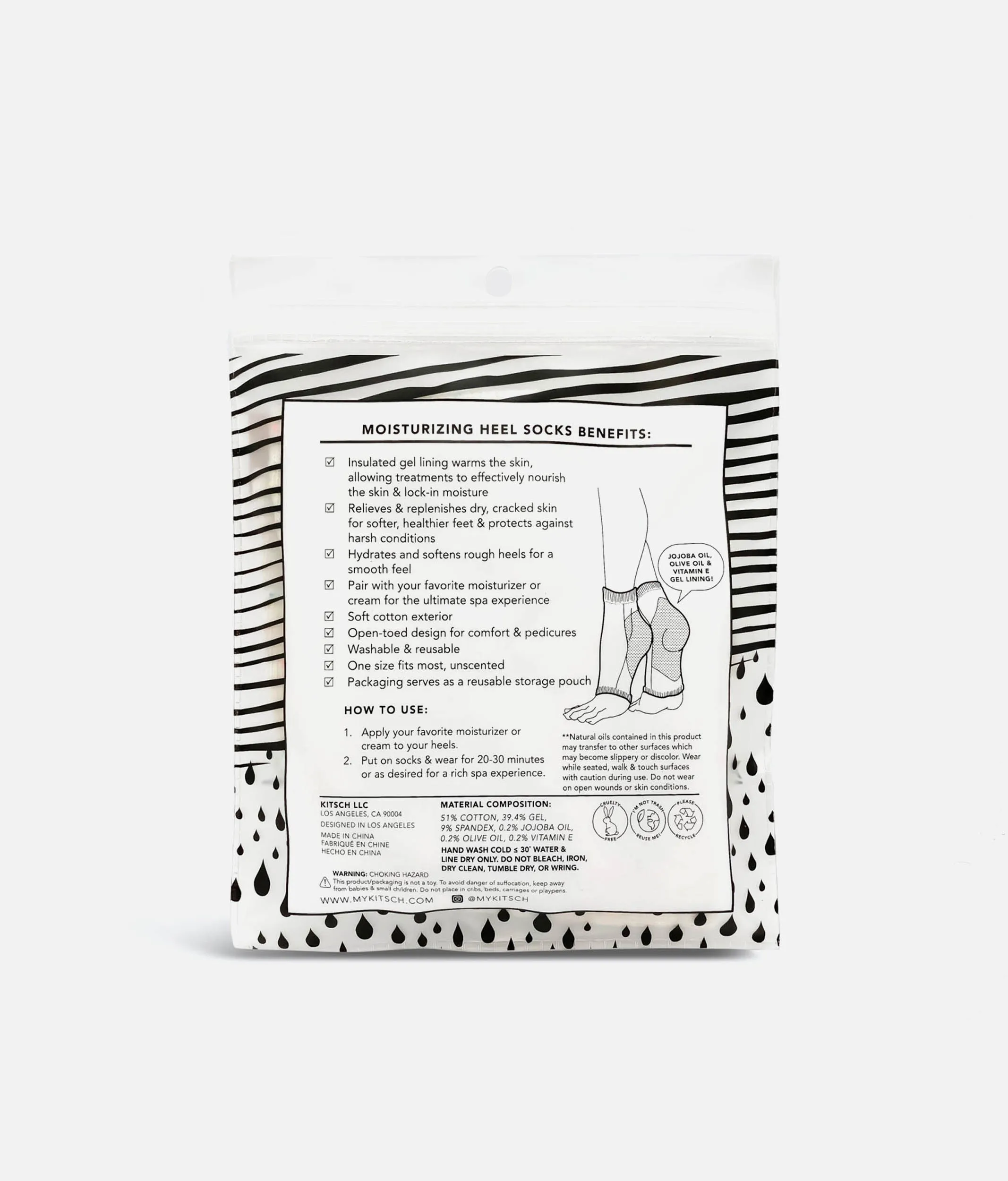 Luxe Moisturizing Spa Socks – Indulge in At-Home Foot Therapy