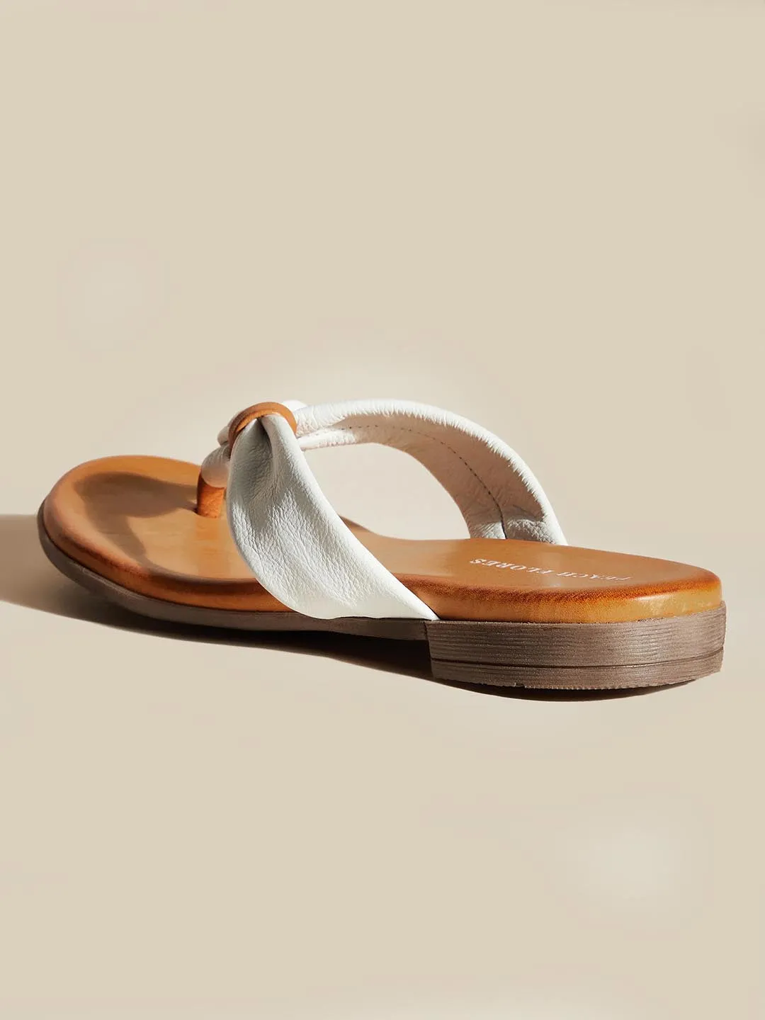 Lydia Leather Flats