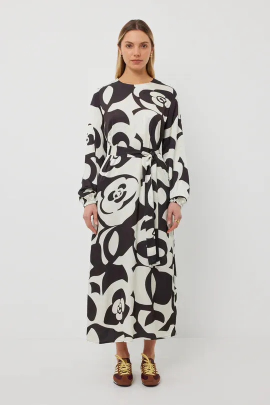 Maggie Dress - Mono Print