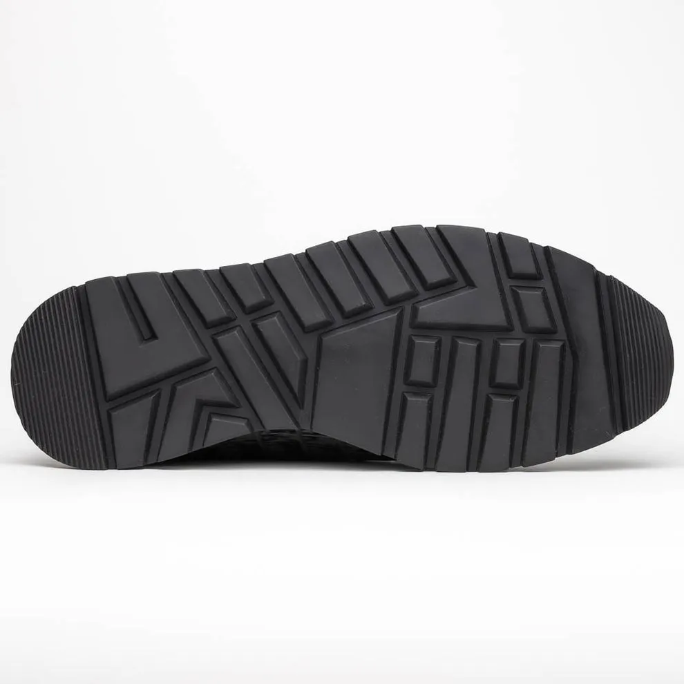Marco Di Milano Portici Newspaper Caiman Crocodile & Lizard Sneakers
