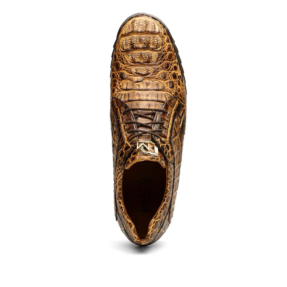 Marco Di Milano Rustic Orix Caiman Crocodile Sneakers