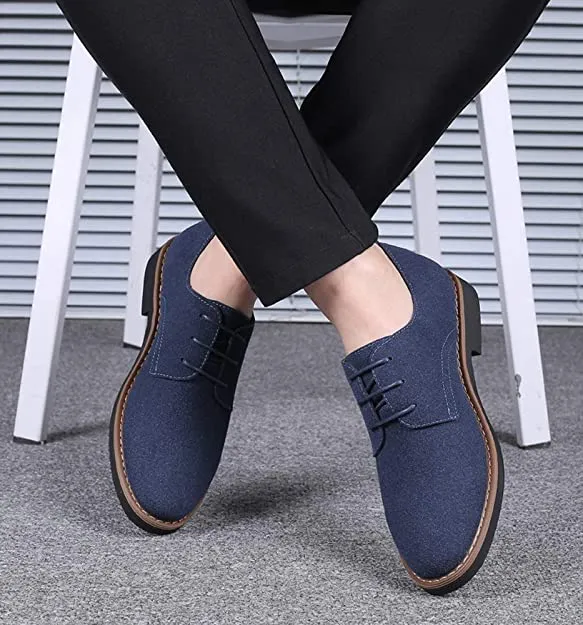 Men's Casual Derby Shoes Suede