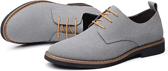 Men's Casual Derby Shoes Suede