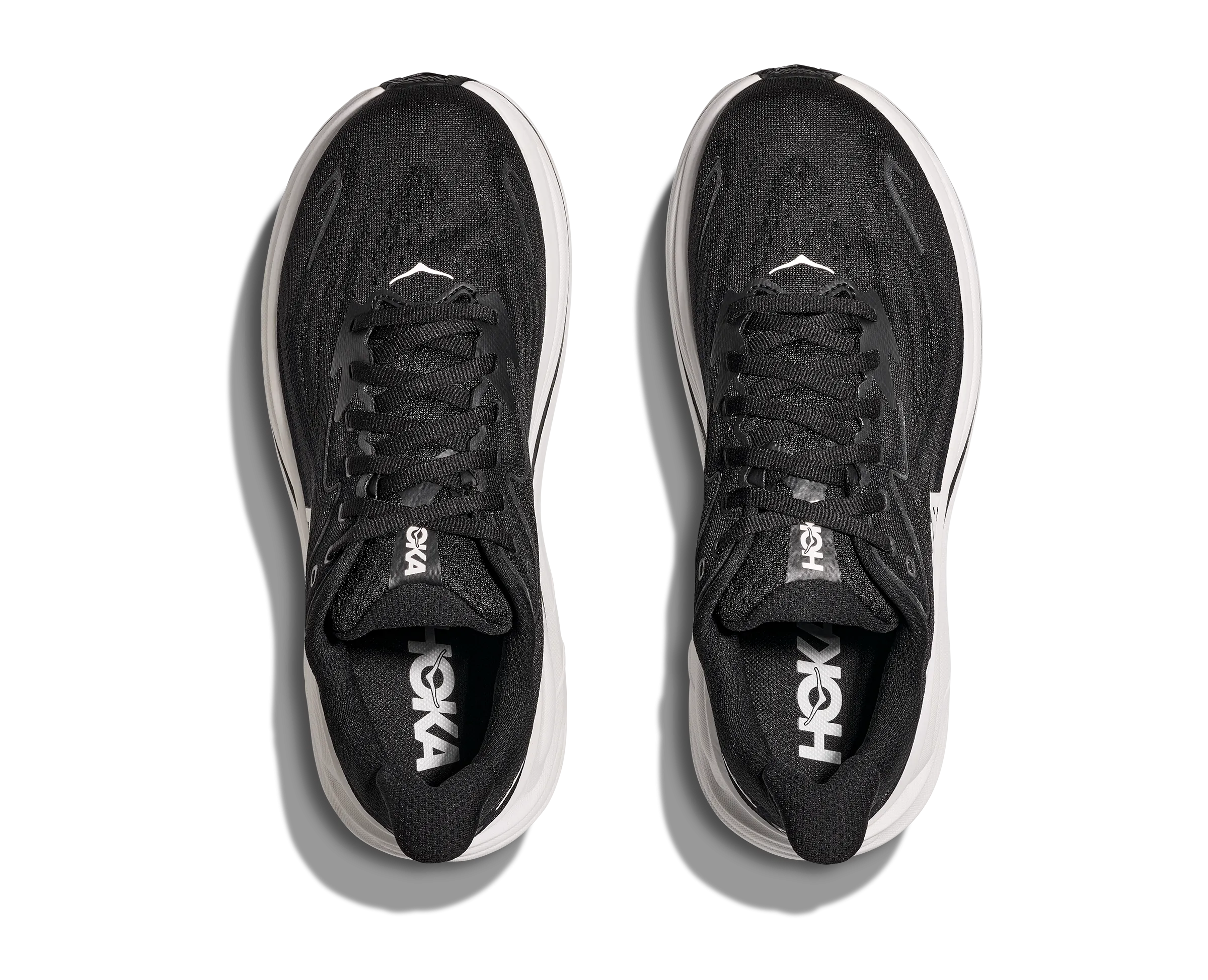 MEN'S CLIFTON 10 - D - BWHT BLACK / WHITE