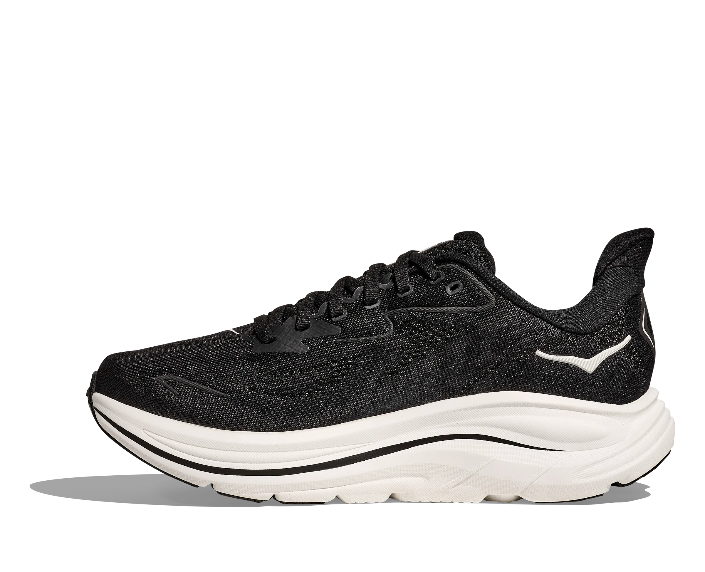 MEN'S CLIFTON 10 - D - BWHT BLACK / WHITE
