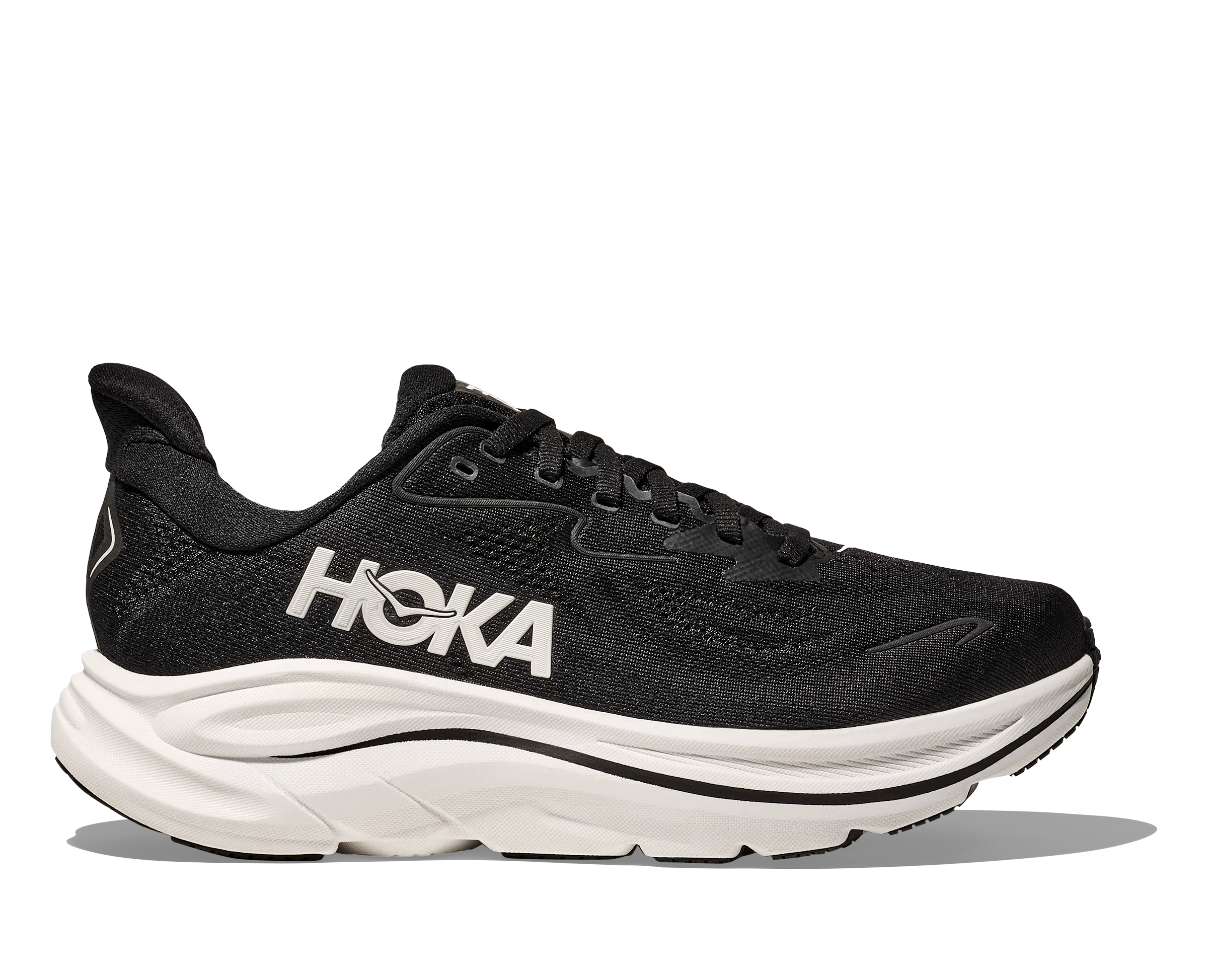 MEN'S CLIFTON 10 - D - BWHT BLACK / WHITE