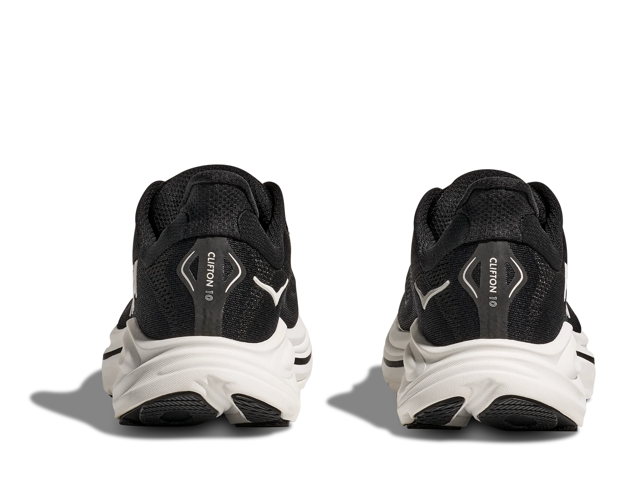 MEN'S CLIFTON 10 - D - BWHT BLACK / WHITE