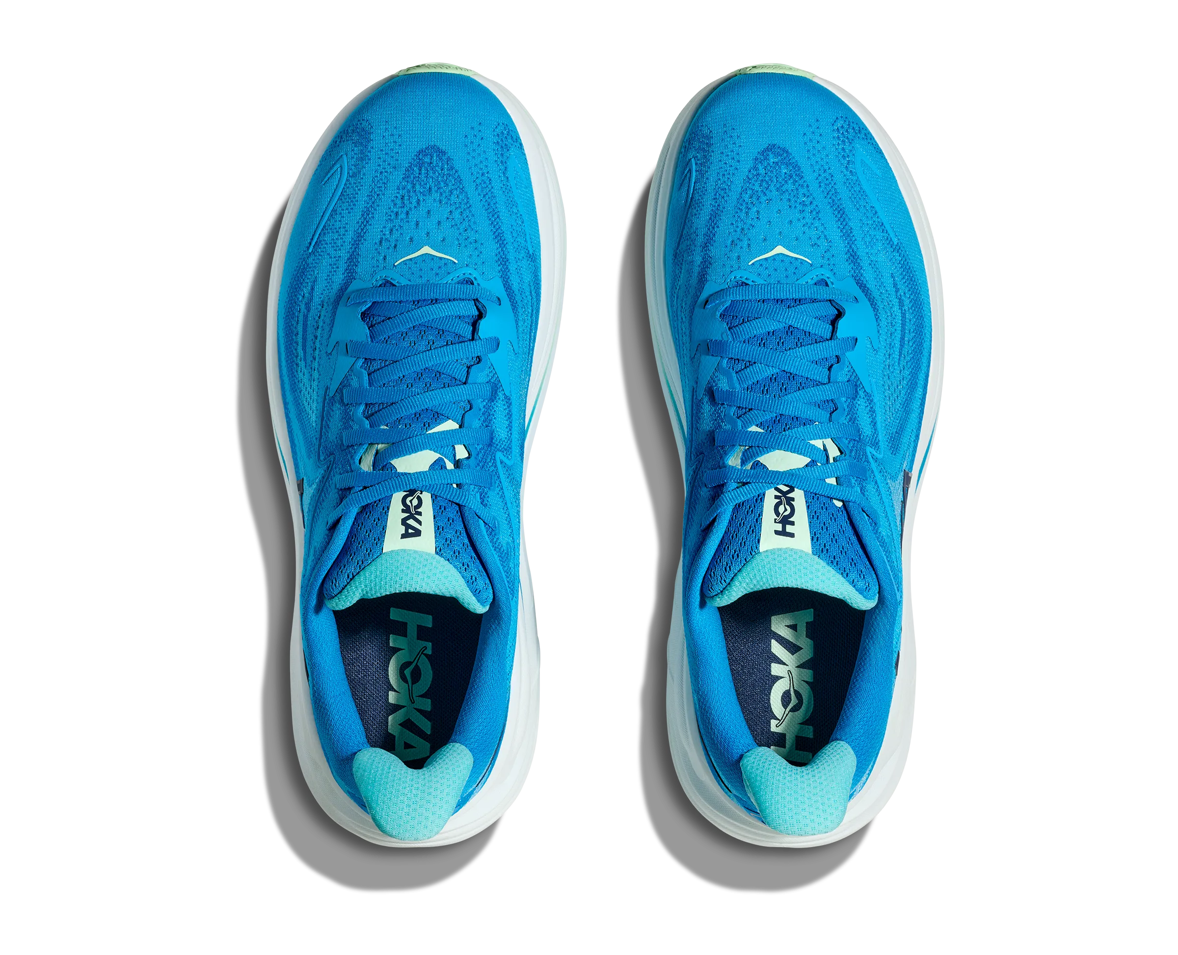 MEN'S CLIFTON 10 - D - HSK HOKA BLUE / SKYWARD BLUE