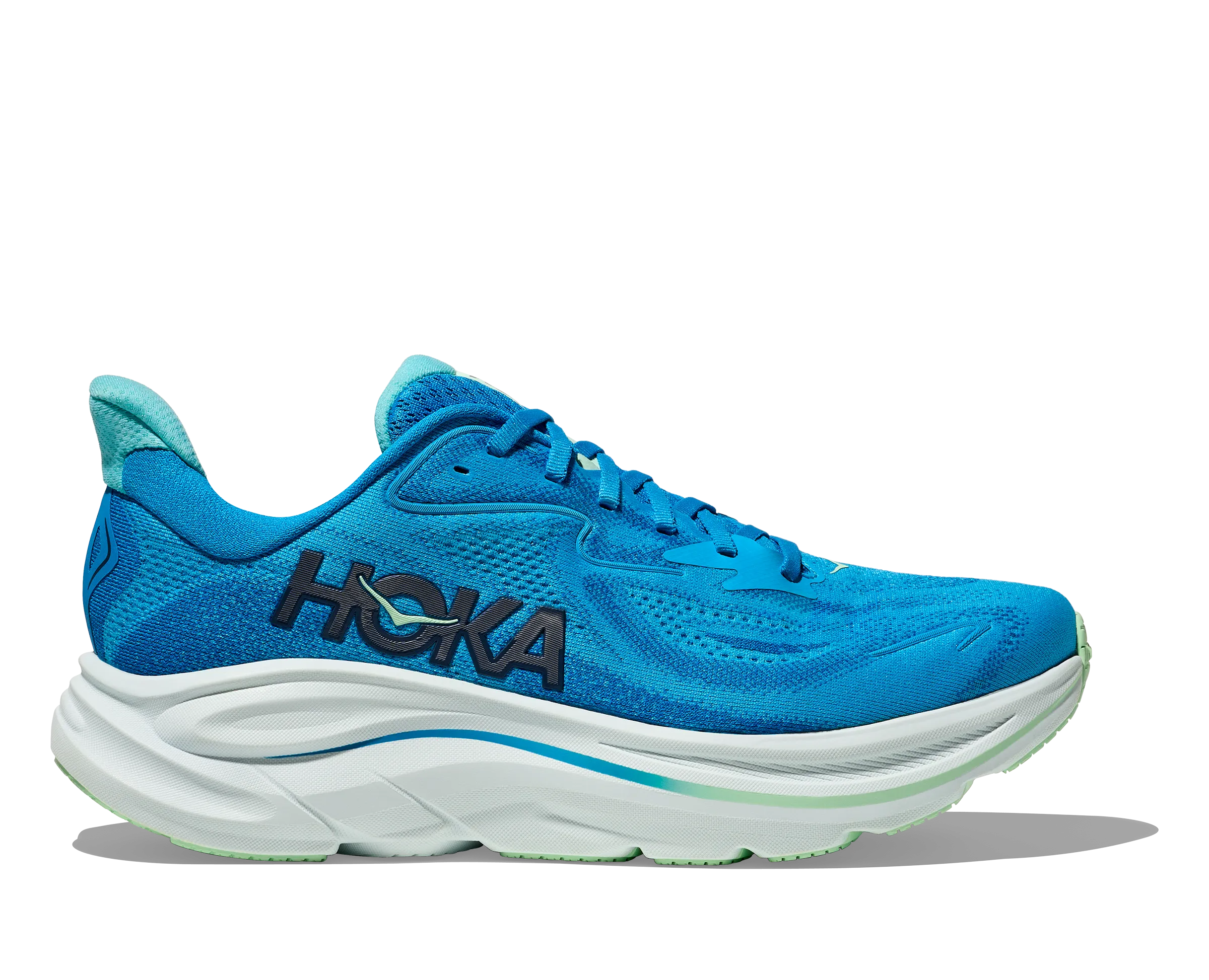 MEN'S CLIFTON 10 - D - HSK HOKA BLUE / SKYWARD BLUE