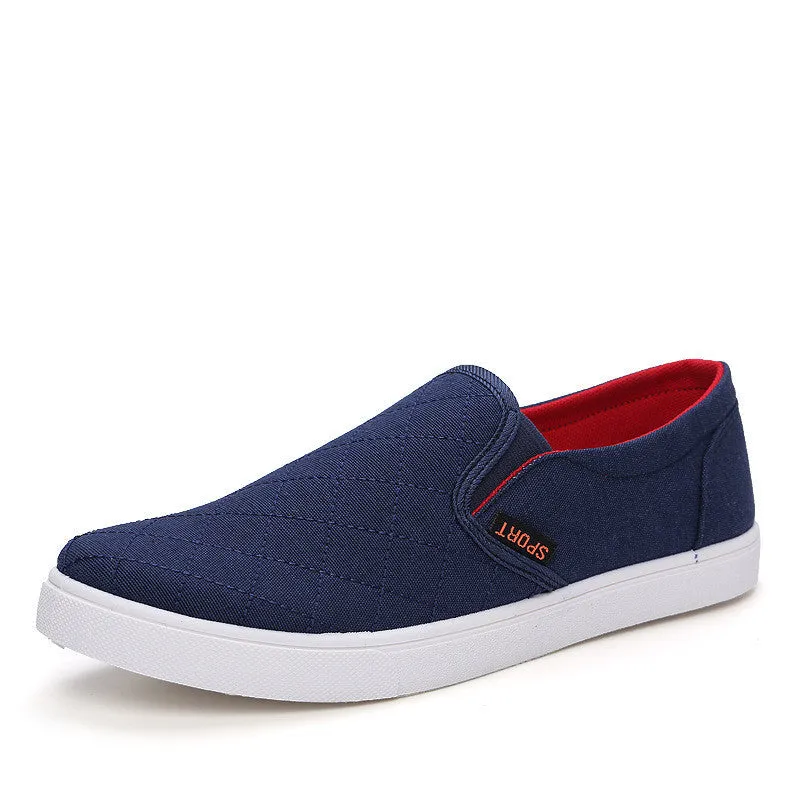 Men's Flat British Style Fashion Shoes Solid Leisure Loafers For Male Casual Driving Flats Size39-44 XMF133