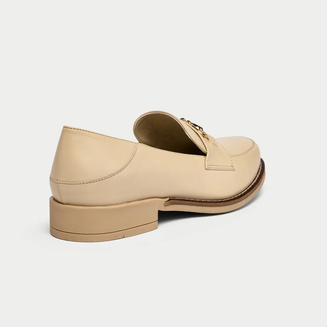 Meredith - Neutral leather