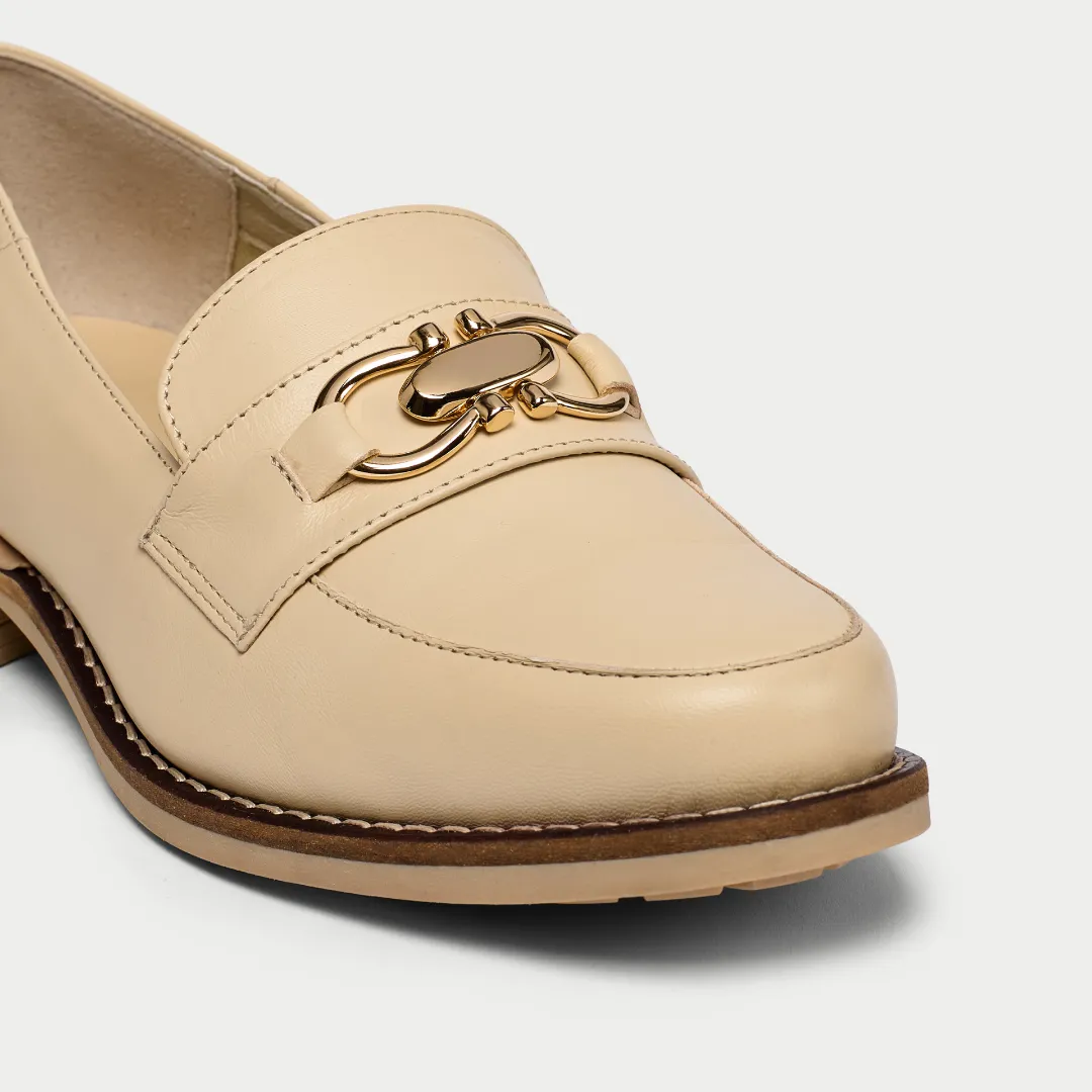 Meredith - Neutral leather