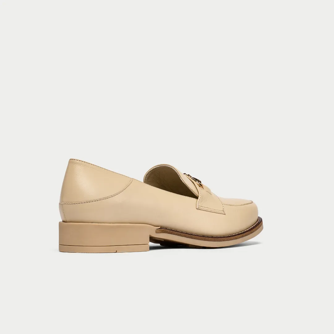 Meredith - Neutral leather