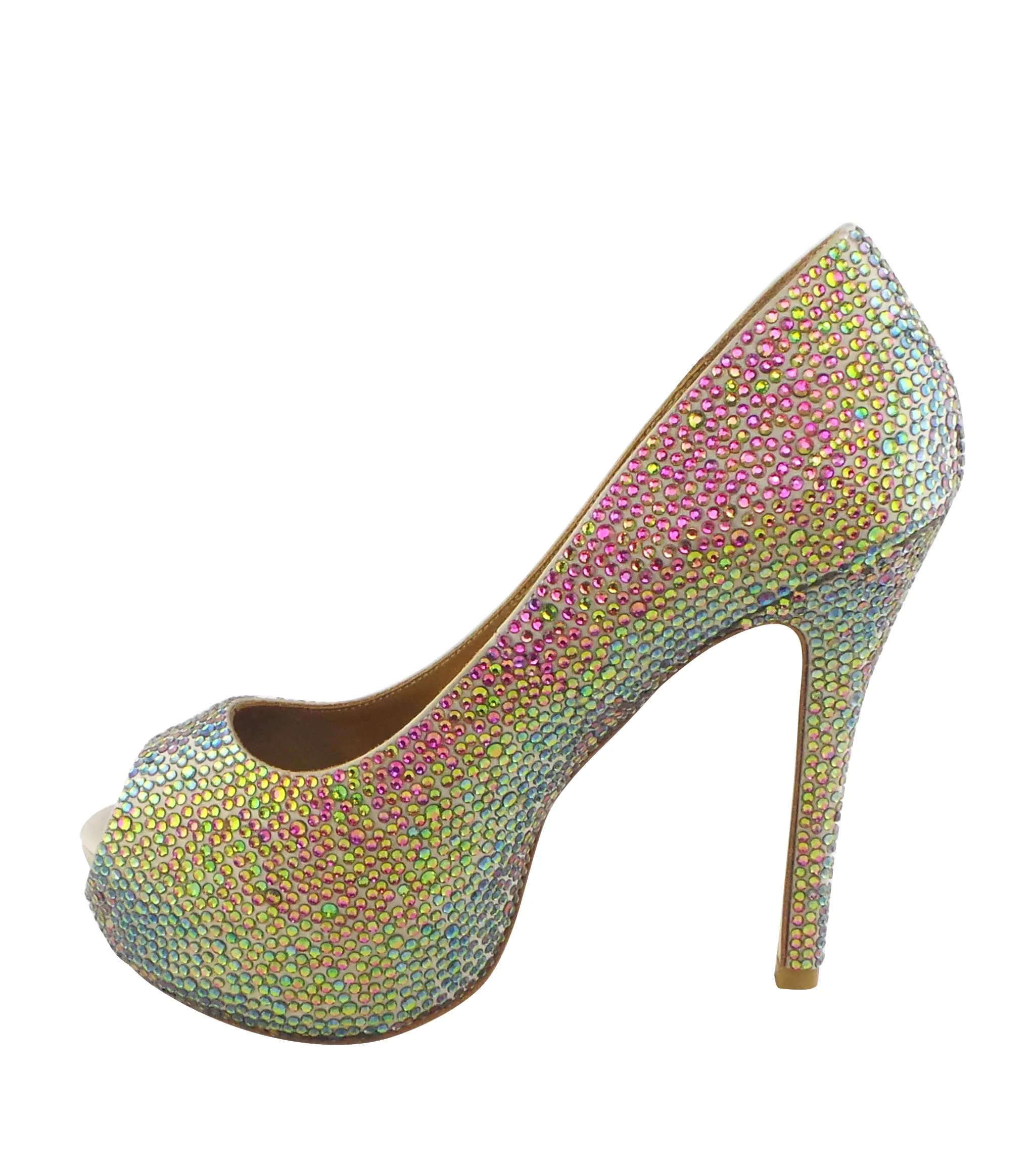 Miami Jewel Encrusted Platforms