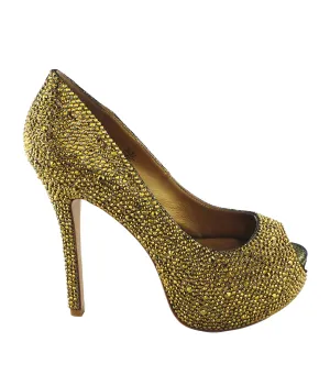 Miami Jewel Encrusted Platforms