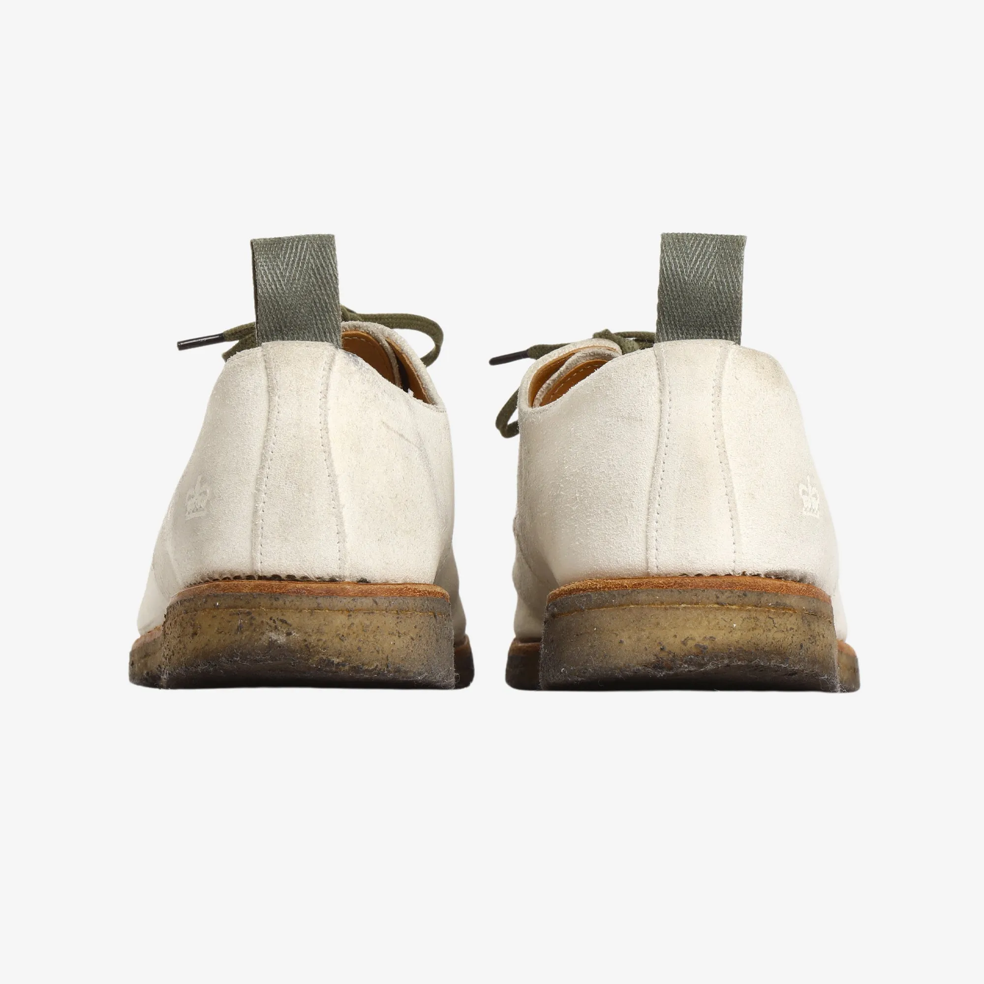 Military Suede Derby Shoes