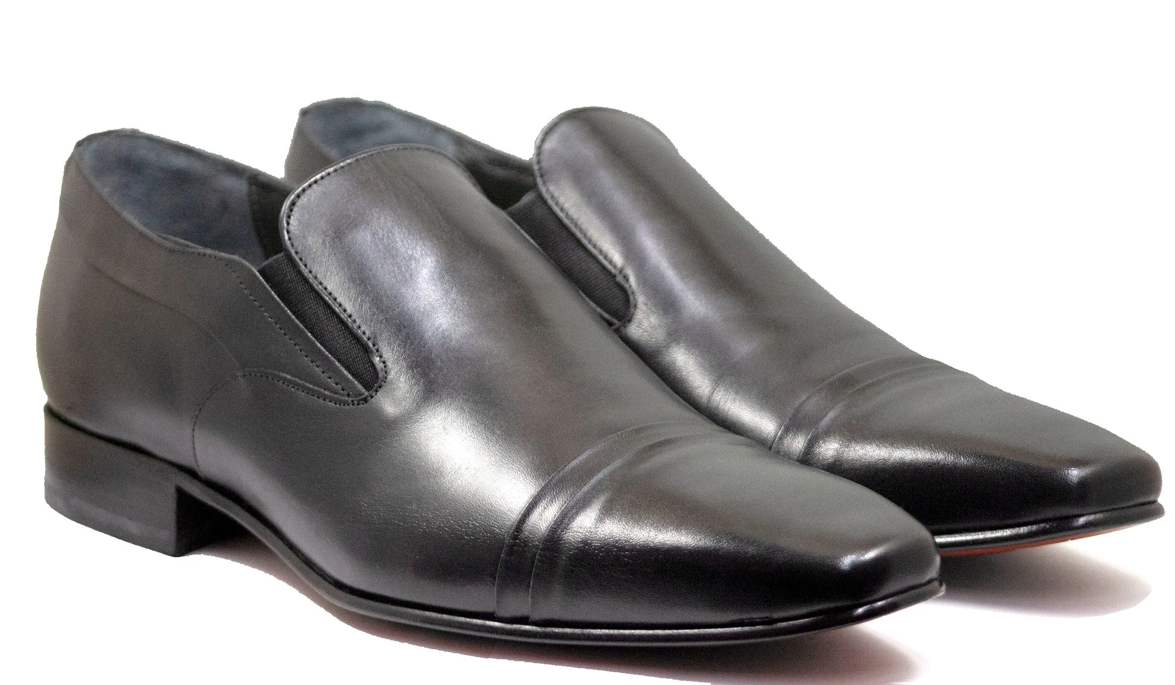 Mirage Black Dress Leather Sole 8093
