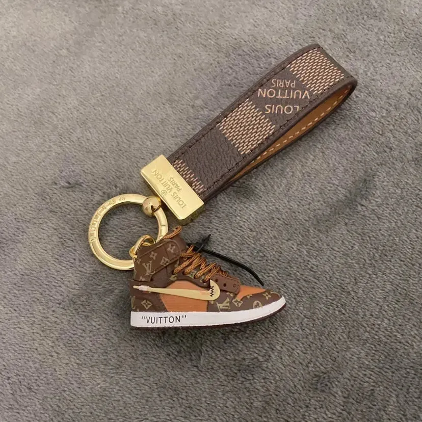 Monogram Kick Premium Sneaker Keychain