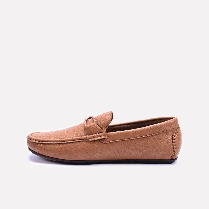 Mustard Modern Loafers For Men 0130954