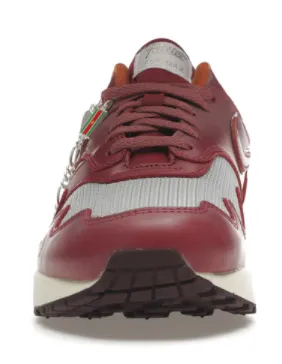 NIKE AIR MAX 1 PATTA WAVES RUSH MAROON (SPECIAL BOX & BRACELET)