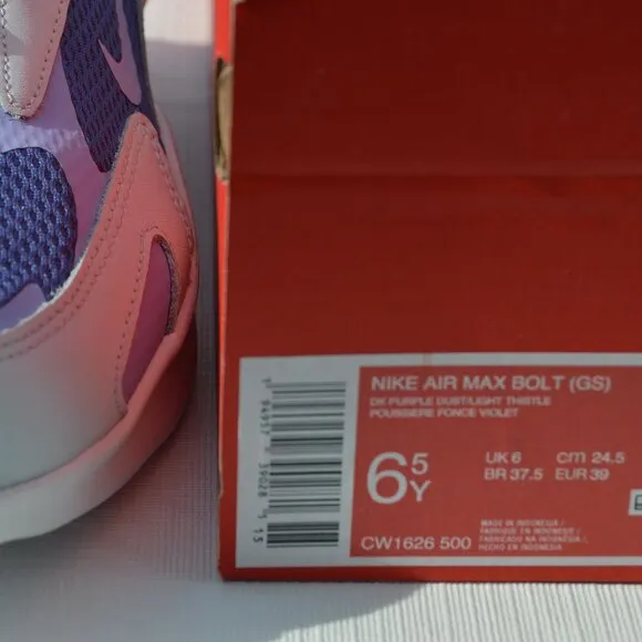 Nike Air Max Bolt (GS) Size 6 &amp; 6.5 (New)