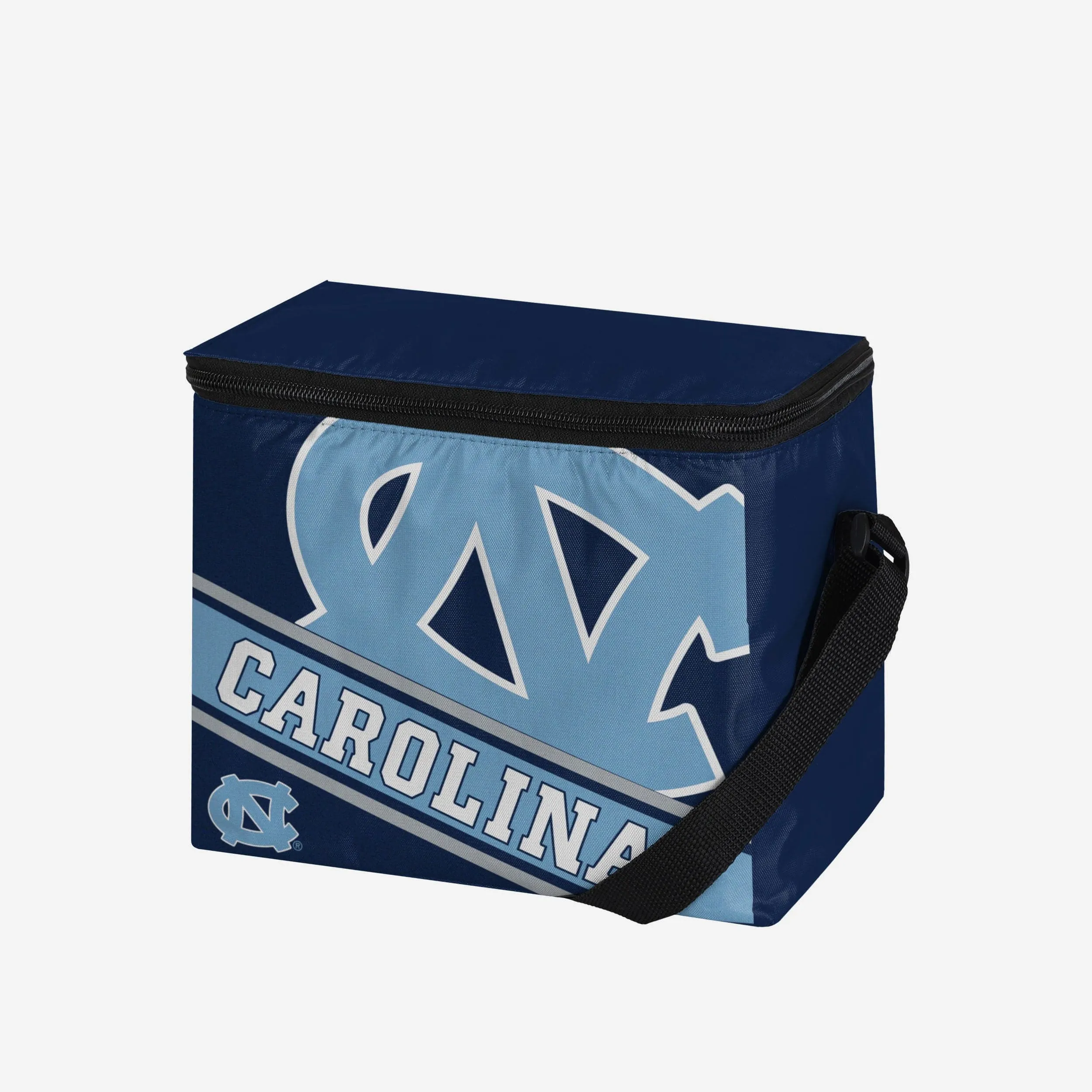 North Carolina Tar Heels Big Logo Stripe 6 Pack Cooler