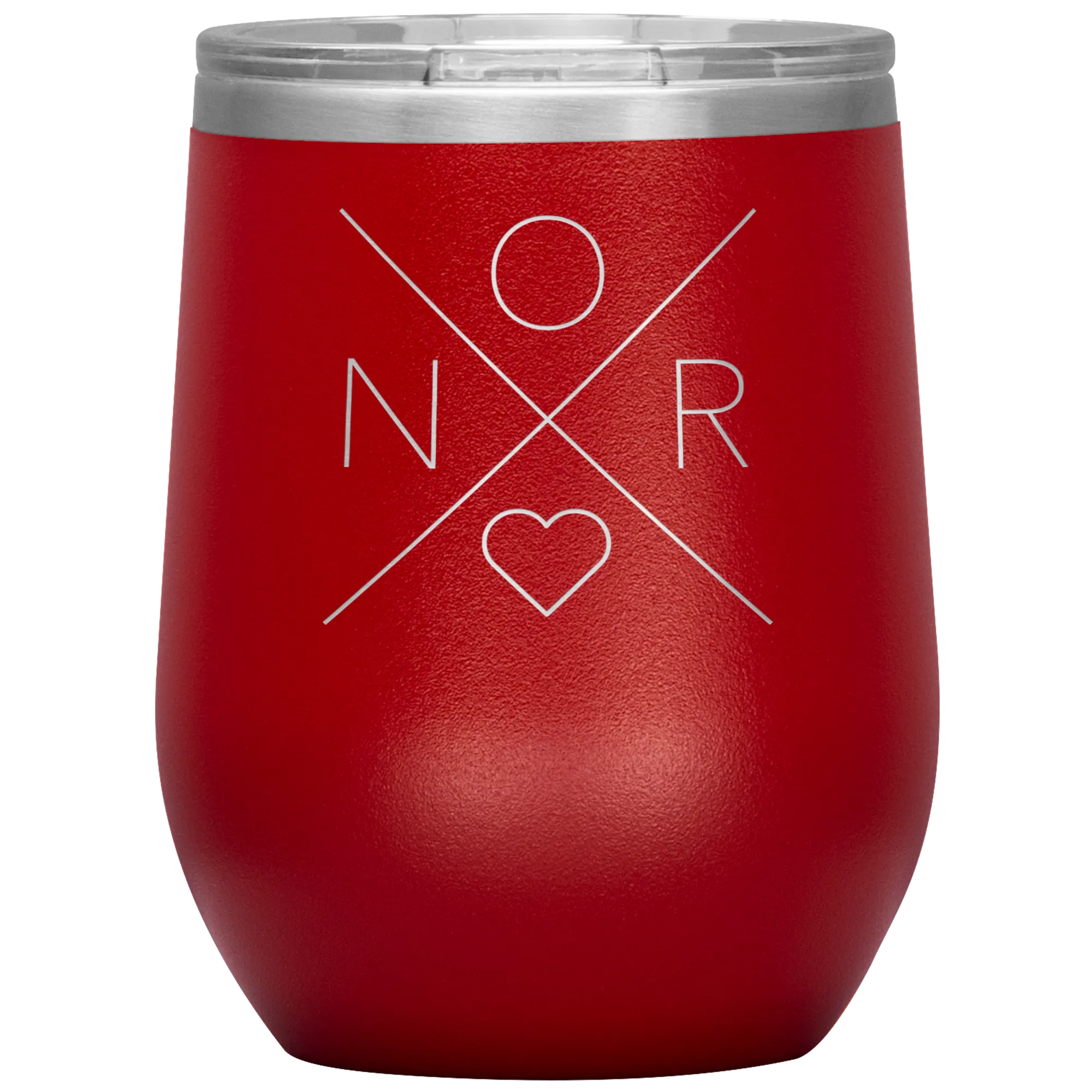 Norway Love Wine Tumbler