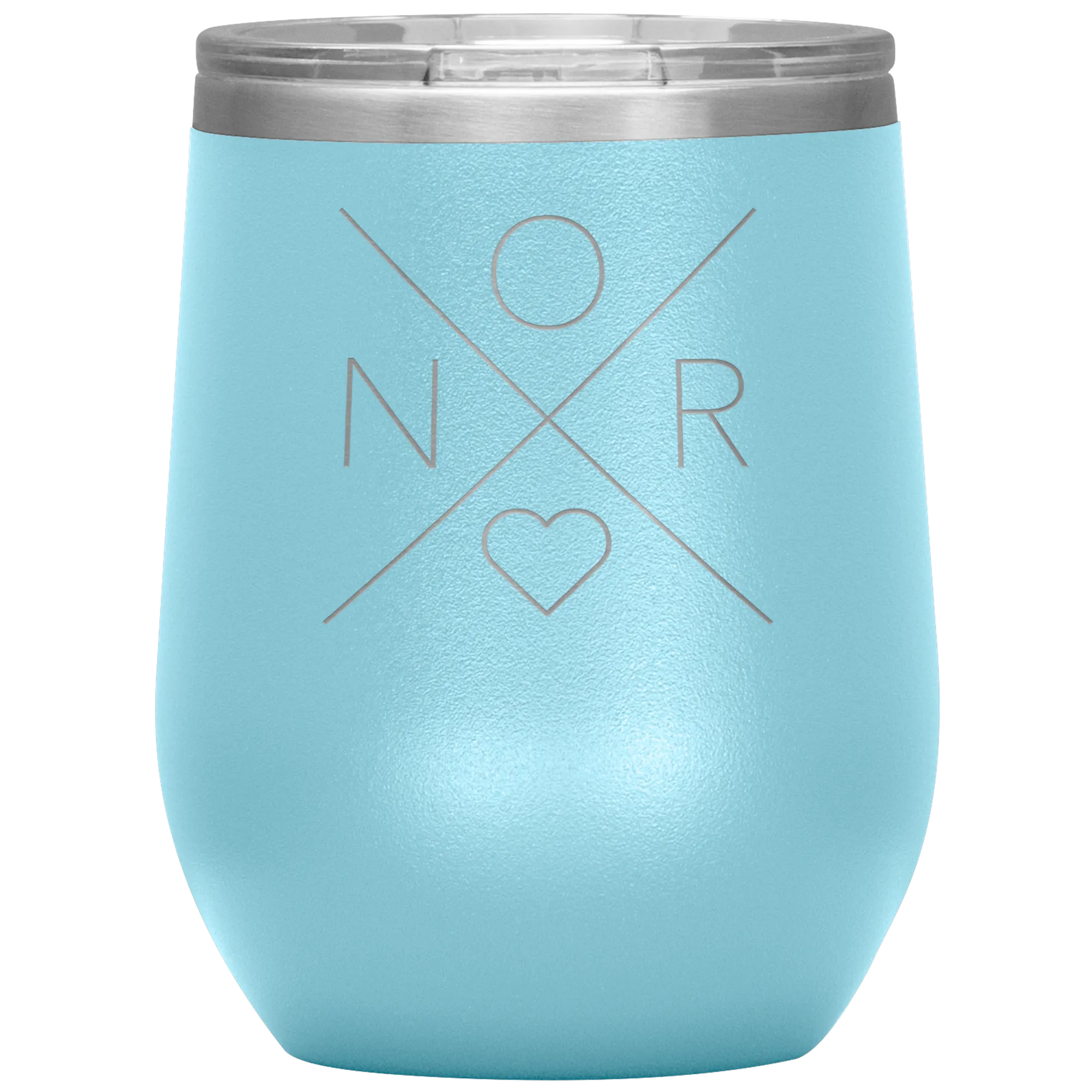 Norway Love Wine Tumbler