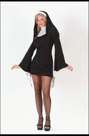 Nun Naughty Medium Large  Costume