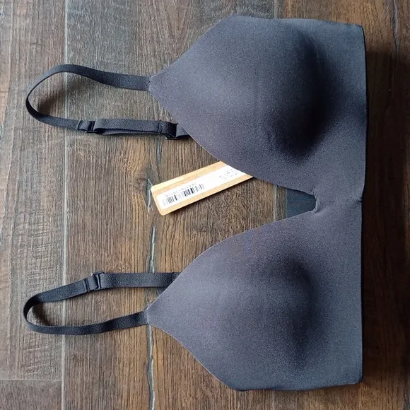 NWT SKIMS Wireless Form Lightly Lined Bra  in Black Onyx