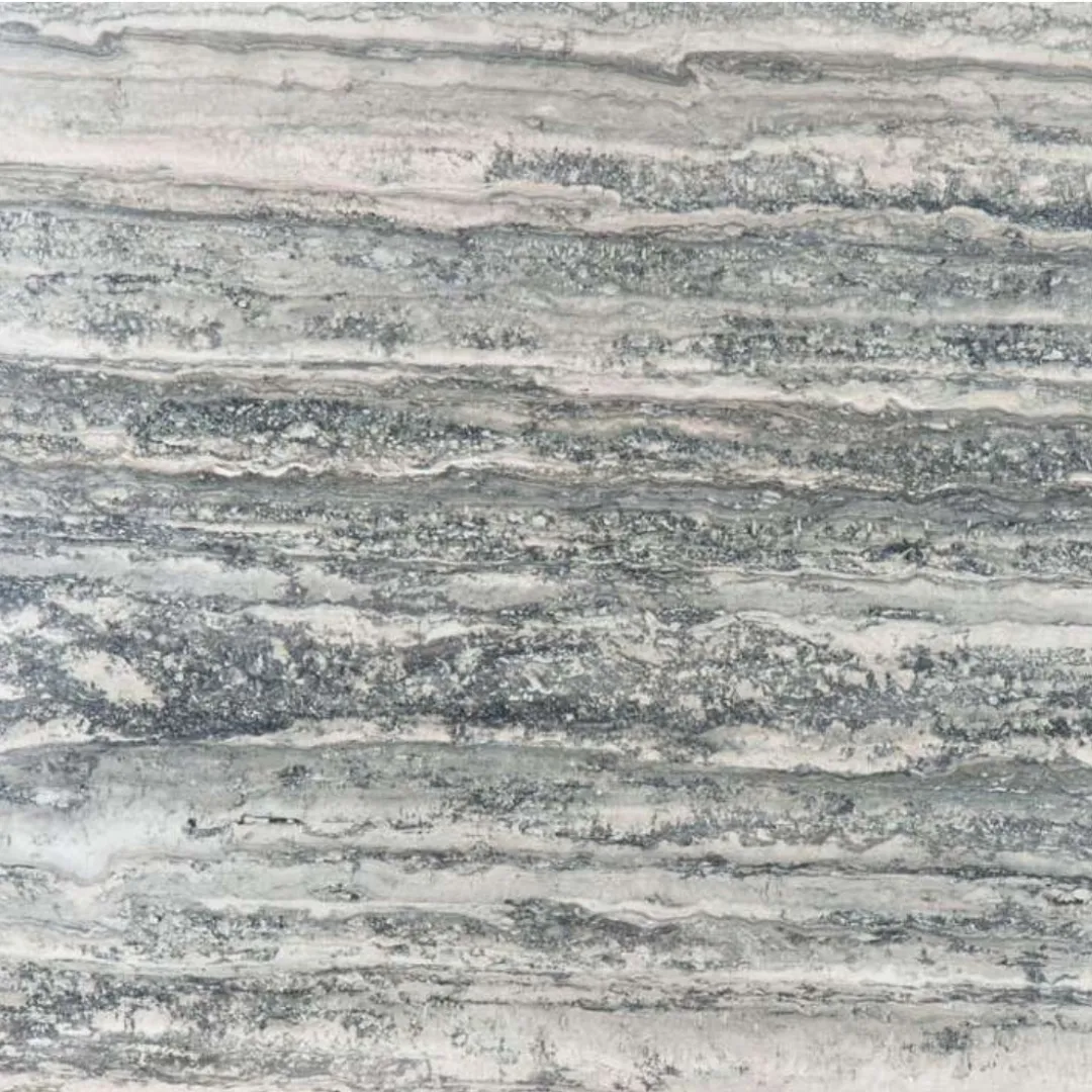 OCEAN BLACK Travertine Honed-Filled Slab