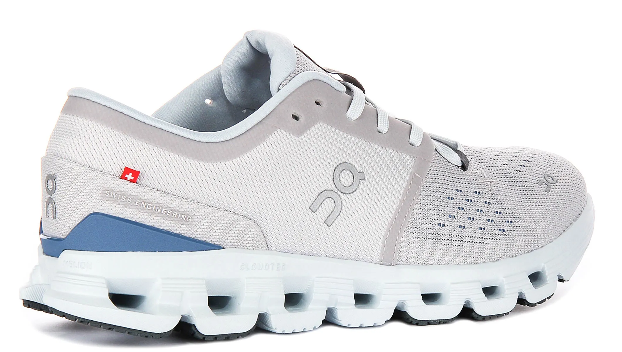 On Running Cloud X 4 In Grey Blue For Women