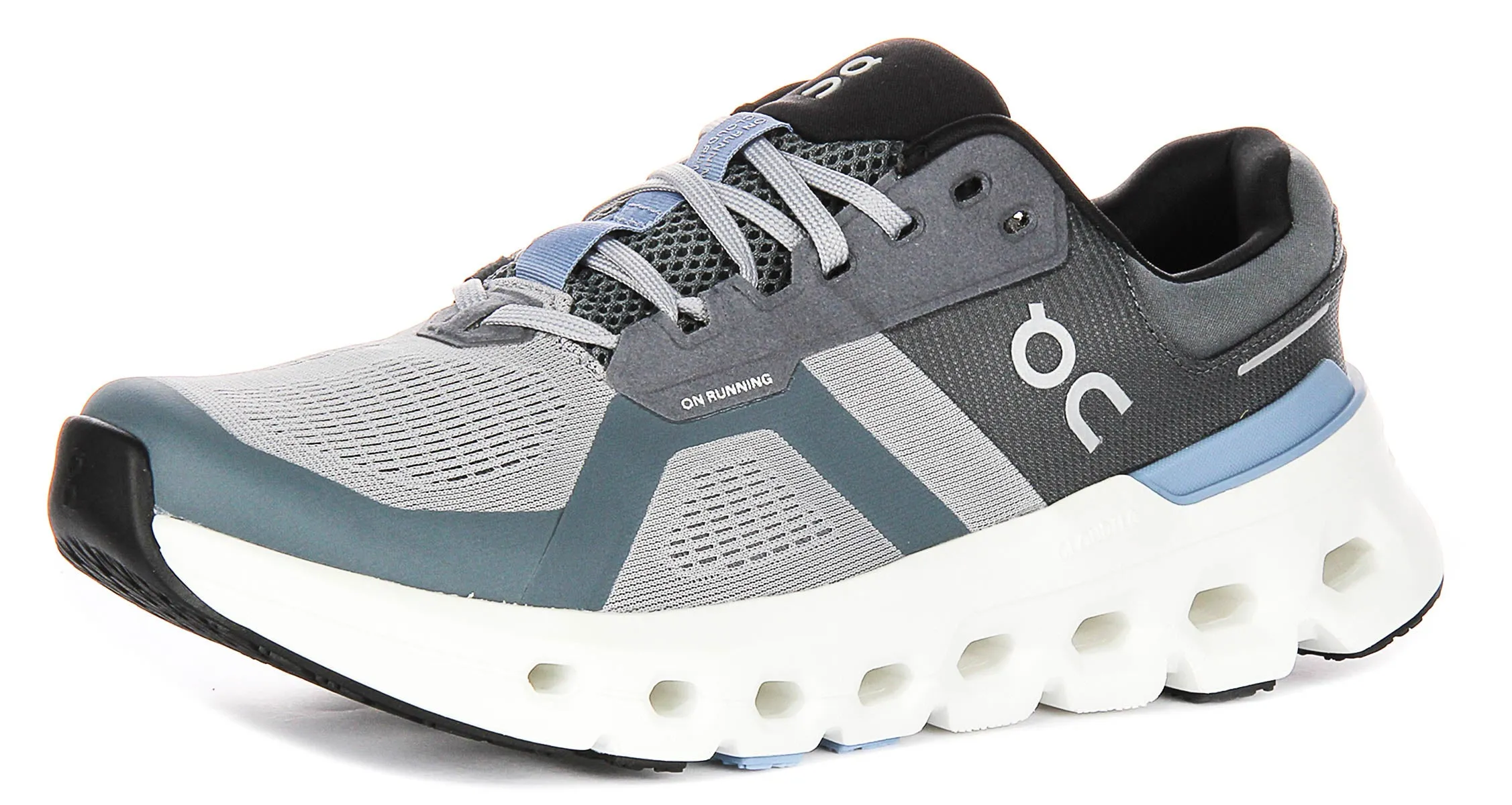 On Running Cloudrunner 2 In Grey Blue For Men