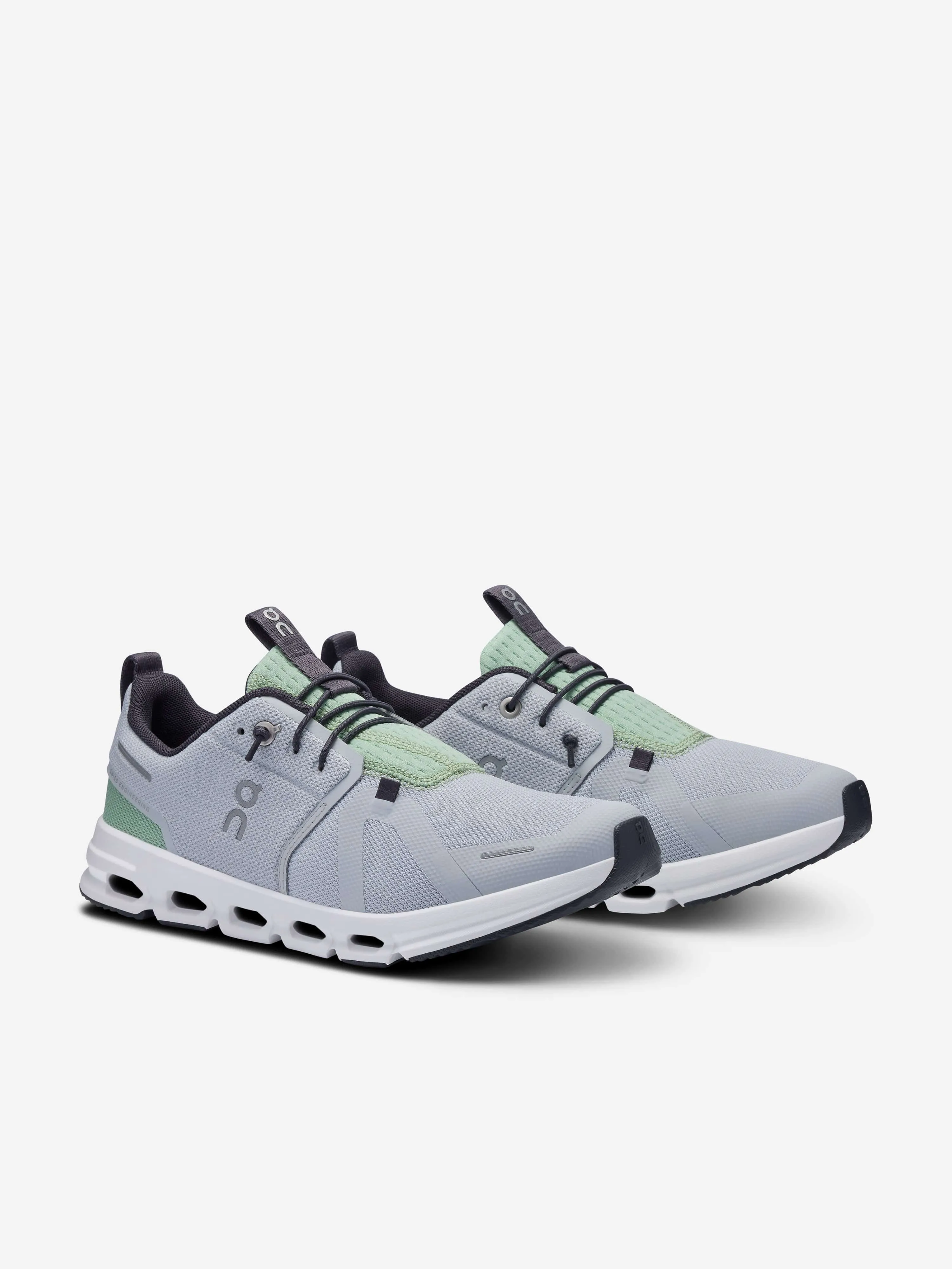On Running Kids Cloud Sky Trainers in Blue