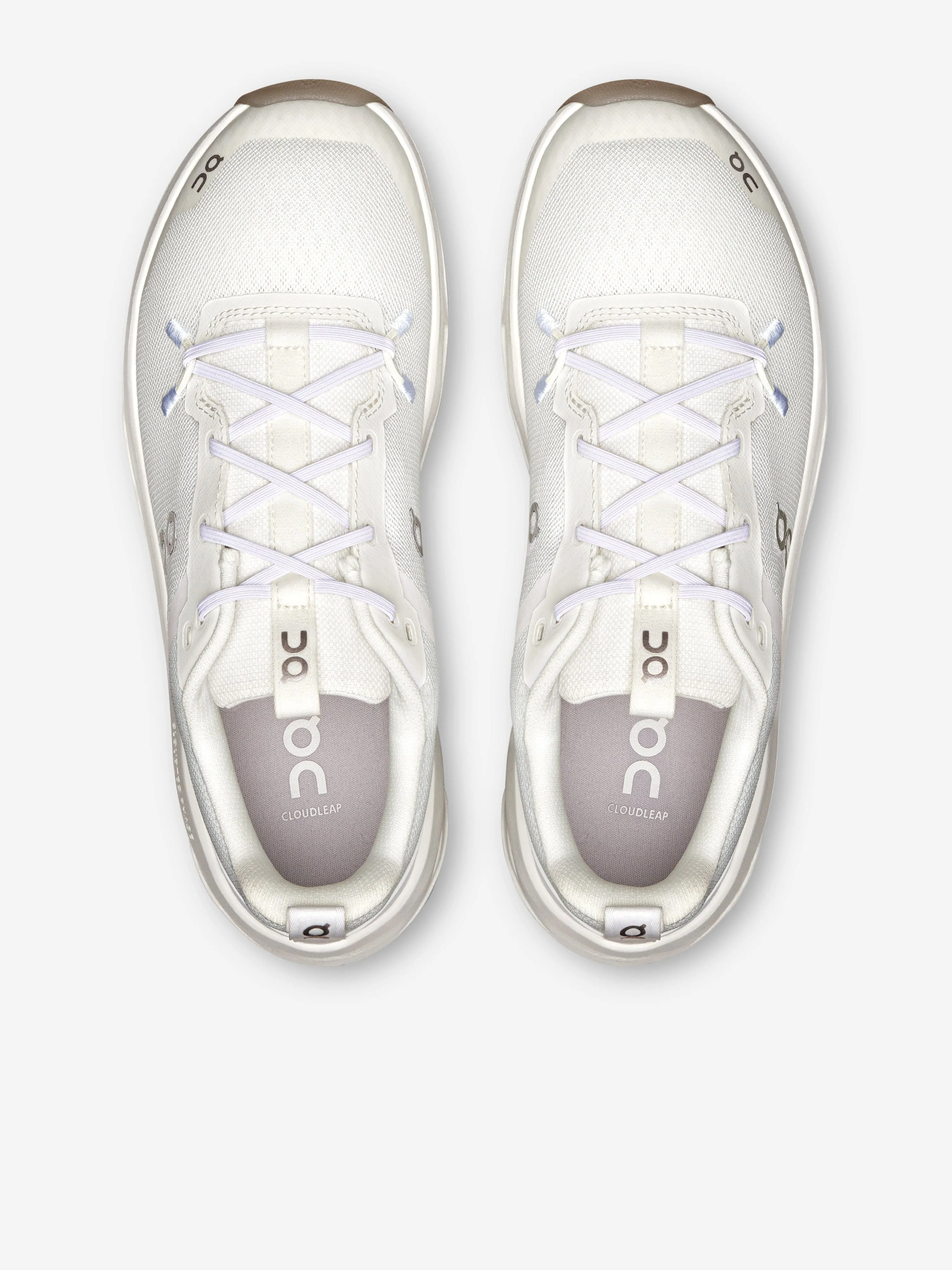 On Running Kids Cloudleap Trainers in White