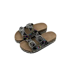 Open Toe Flats Sandals