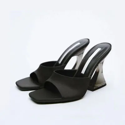 Open Toe High Heel Sandals