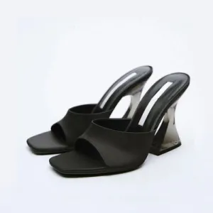 Open Toe High Heel Sandals