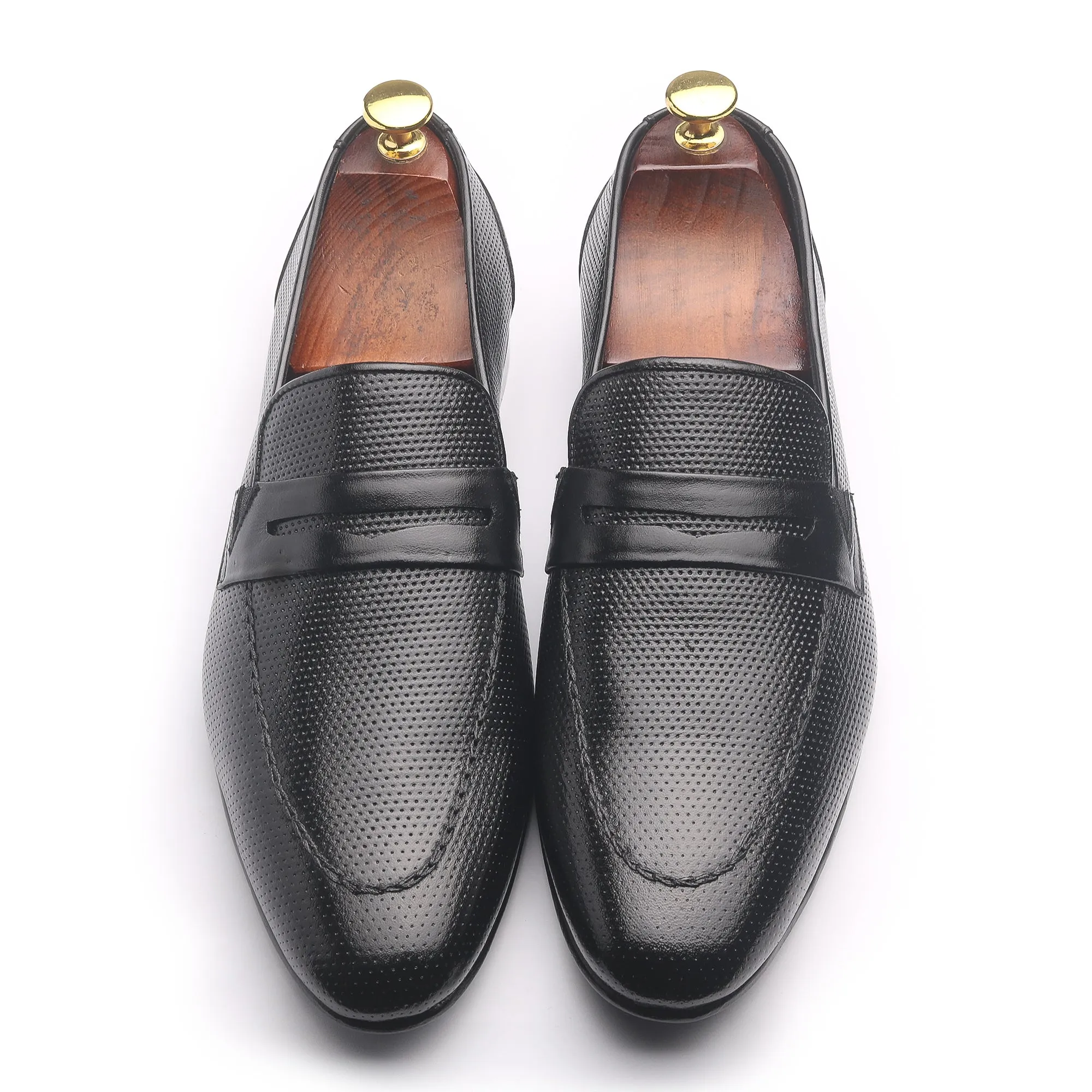 Penny Doted Black