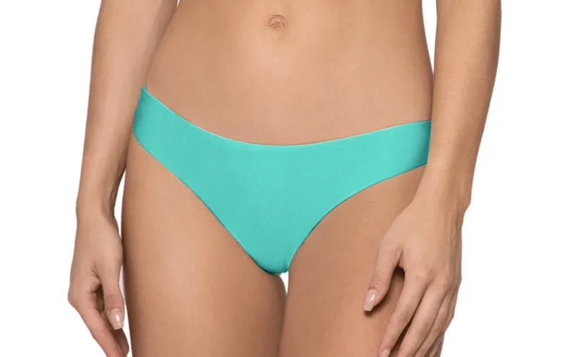 Perla Halter-Basic Ruched Bikini ::RET