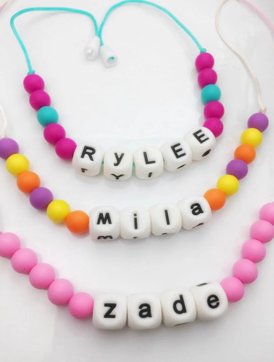 Personalized Fidget Necklace for Anxiety Relief and Sensory Processing Needs