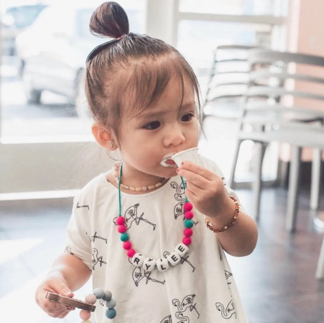 Personalized Fidget Necklace for Anxiety Relief and Sensory Processing Needs