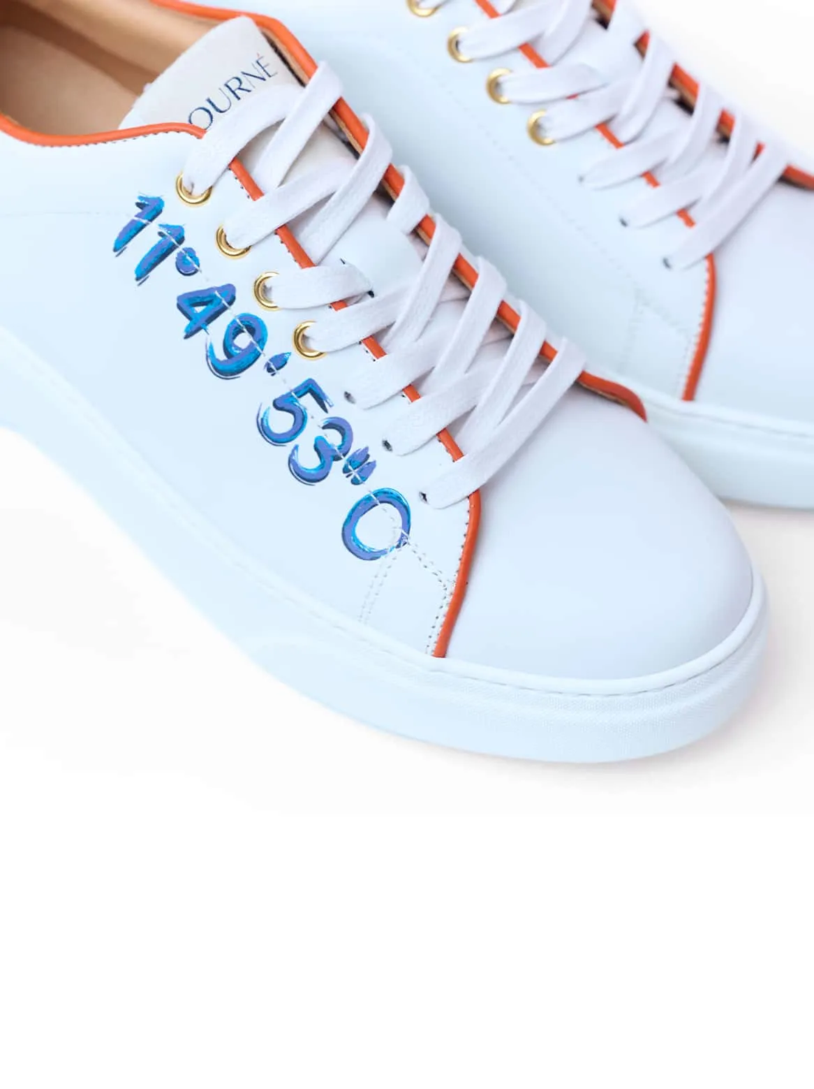Petra Coordinates Weiss-Blau