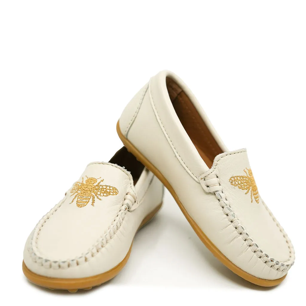 Porte Off White Bee Loafer