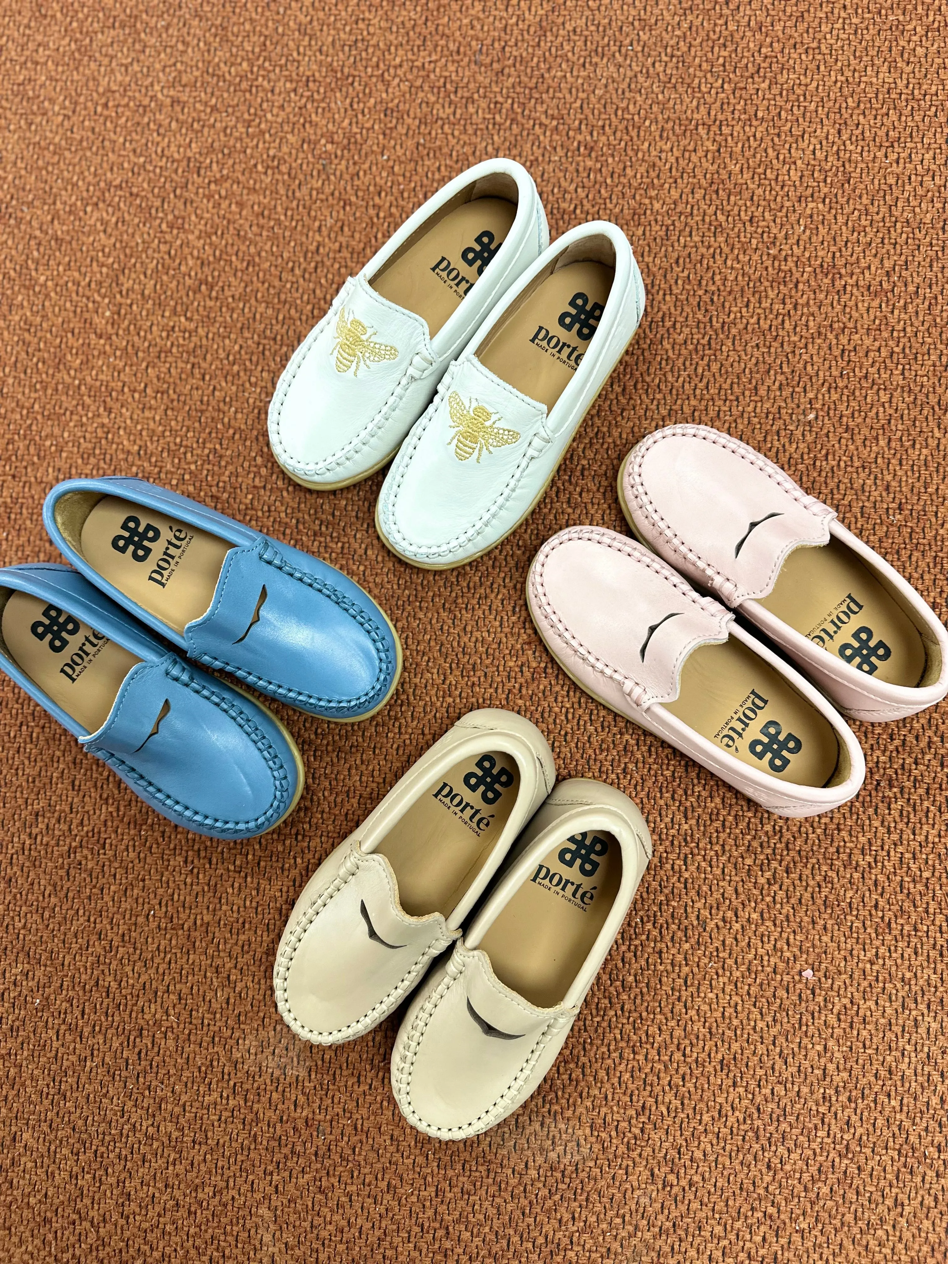 Porte Off White Bee Loafer