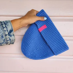 RAE - SKY BLUE Beanie Hat, Special Collab Dlam X Bonnie Mob