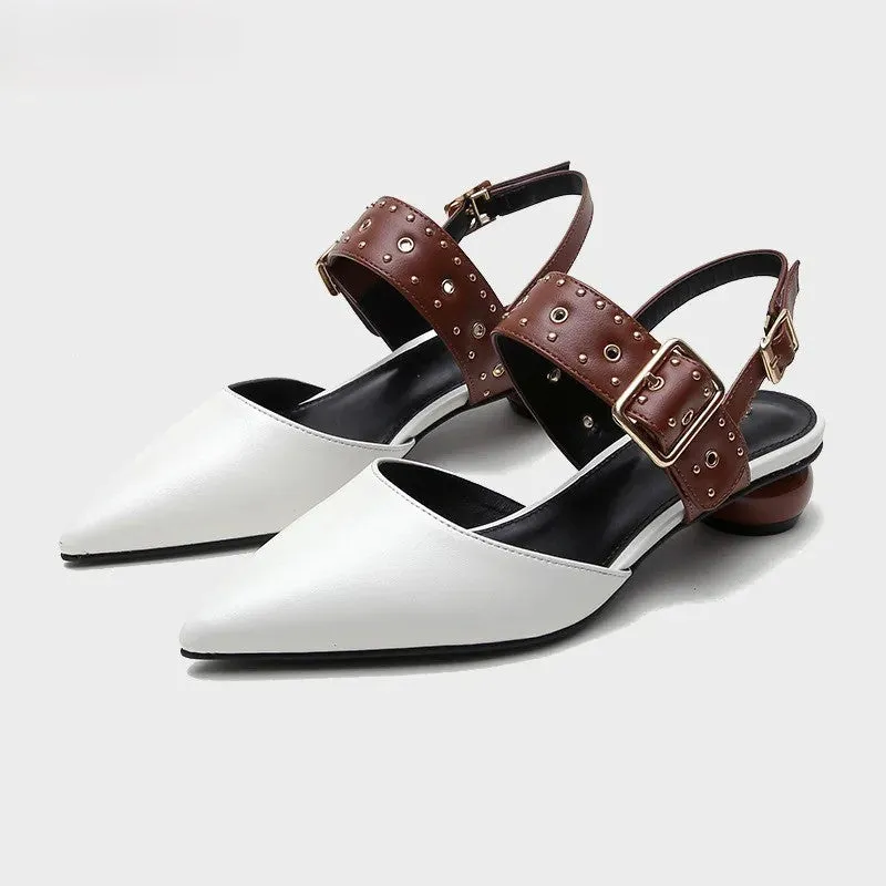 Rivet Accent Sandals
